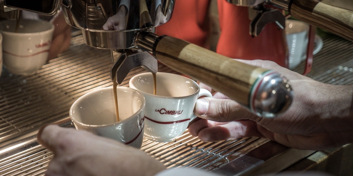 Traditional espresso machine